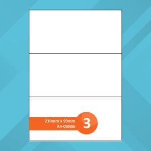 A4-03NSE Sheet Labels